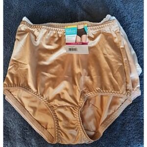 Radiant Vanity Fair 3 Pack High Cut Undershaper Briefs  Blk Beige Pink NWT Sz M